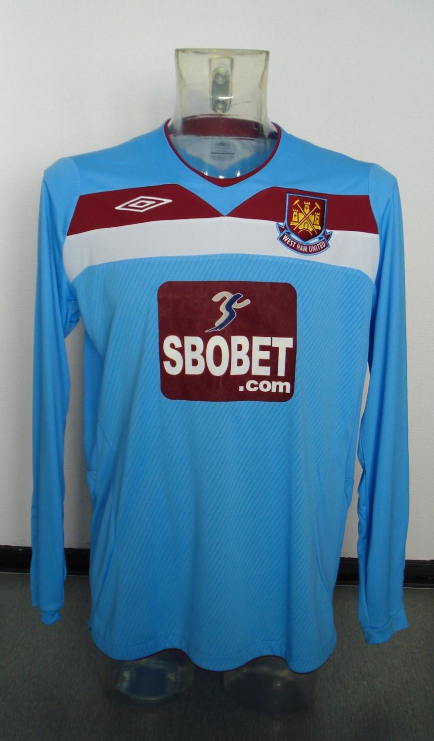 maillot de west ham united exterieur 2008-2009 pas cher