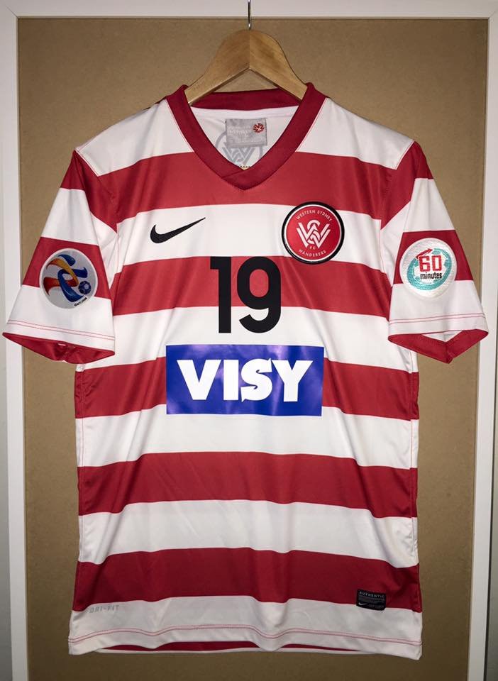 maillot de western sydney wanderers réplique 2014 pas cher