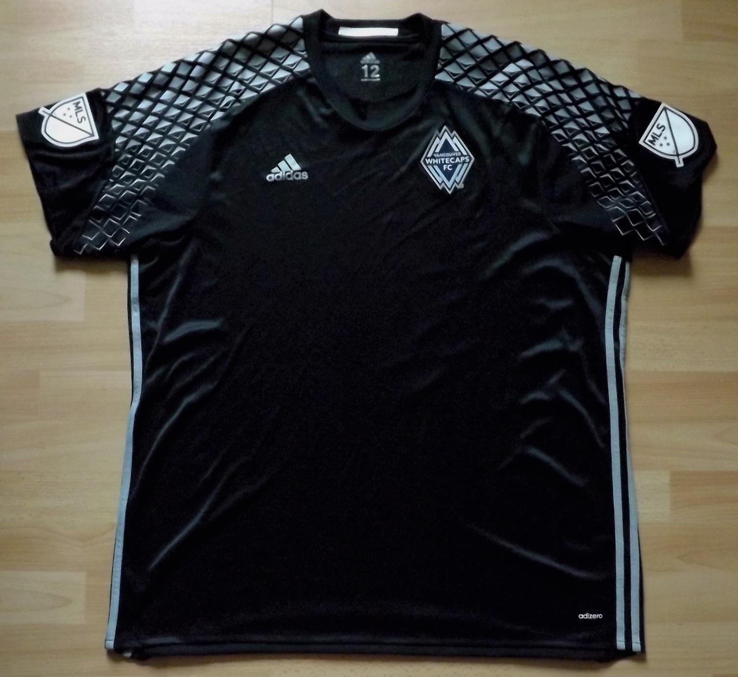 maillot de whitecaps de vancouver gardien 2016 rétro