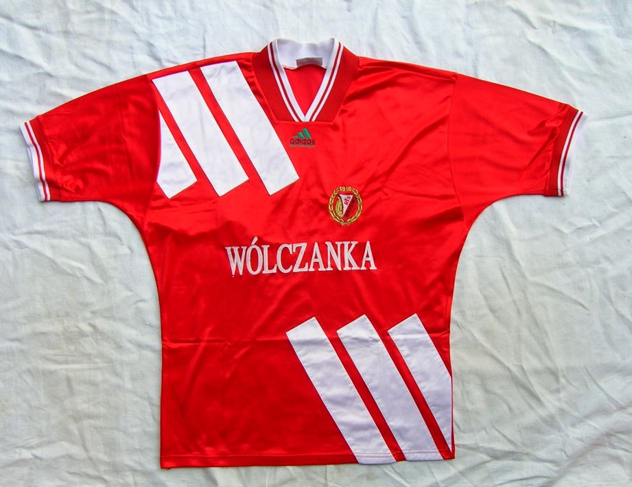 maillot de widzew Łódź domicile 1994-1995 pas cher