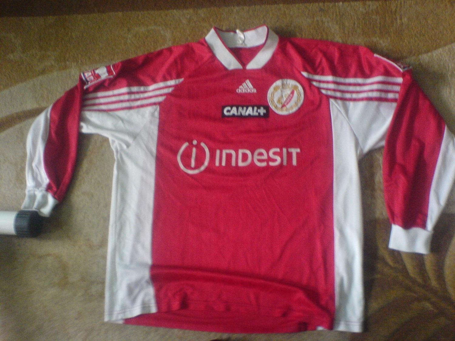 maillot de widzew Łódź domicile 2000-2001 rétro