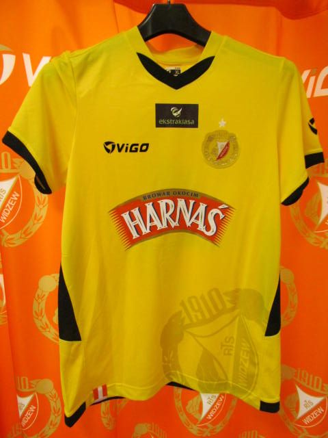 maillot de widzew Łódź third 2010-2011 rétro