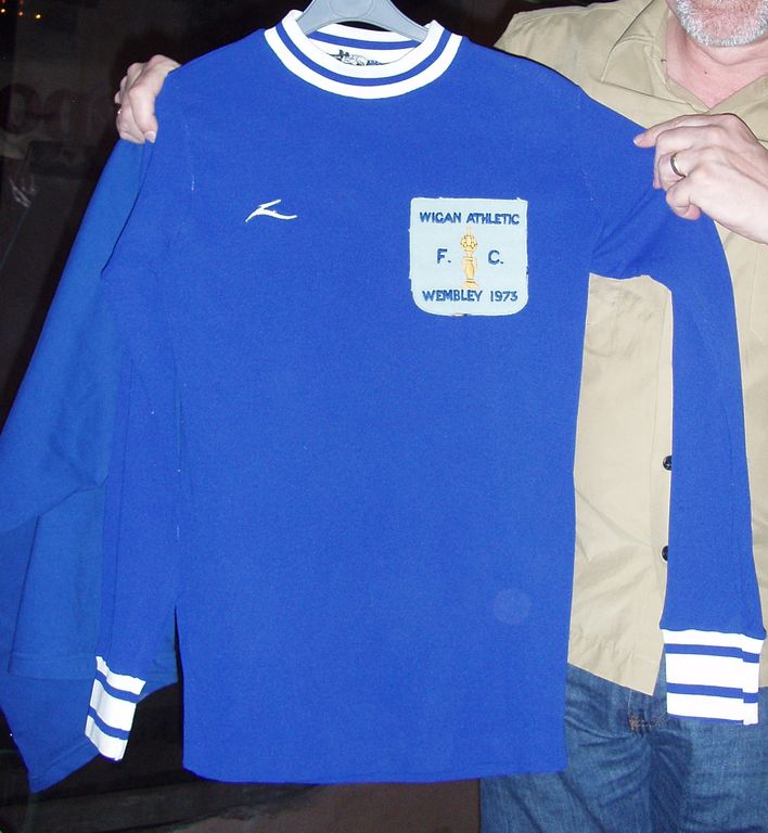 maillot de wigan athletic domicile 1972 rétro