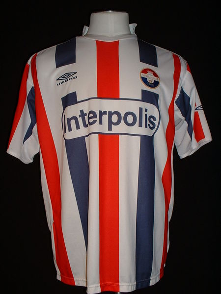 maillot de willem ii domicile 2005-2006 rétro