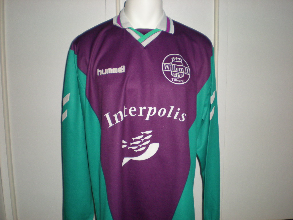 maillot de willem ii exterieur 1998-1999 rétro