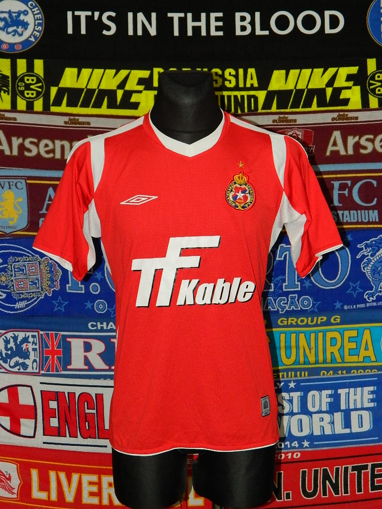 maillot de wisła kraków domicile 2007-2008 pas cher