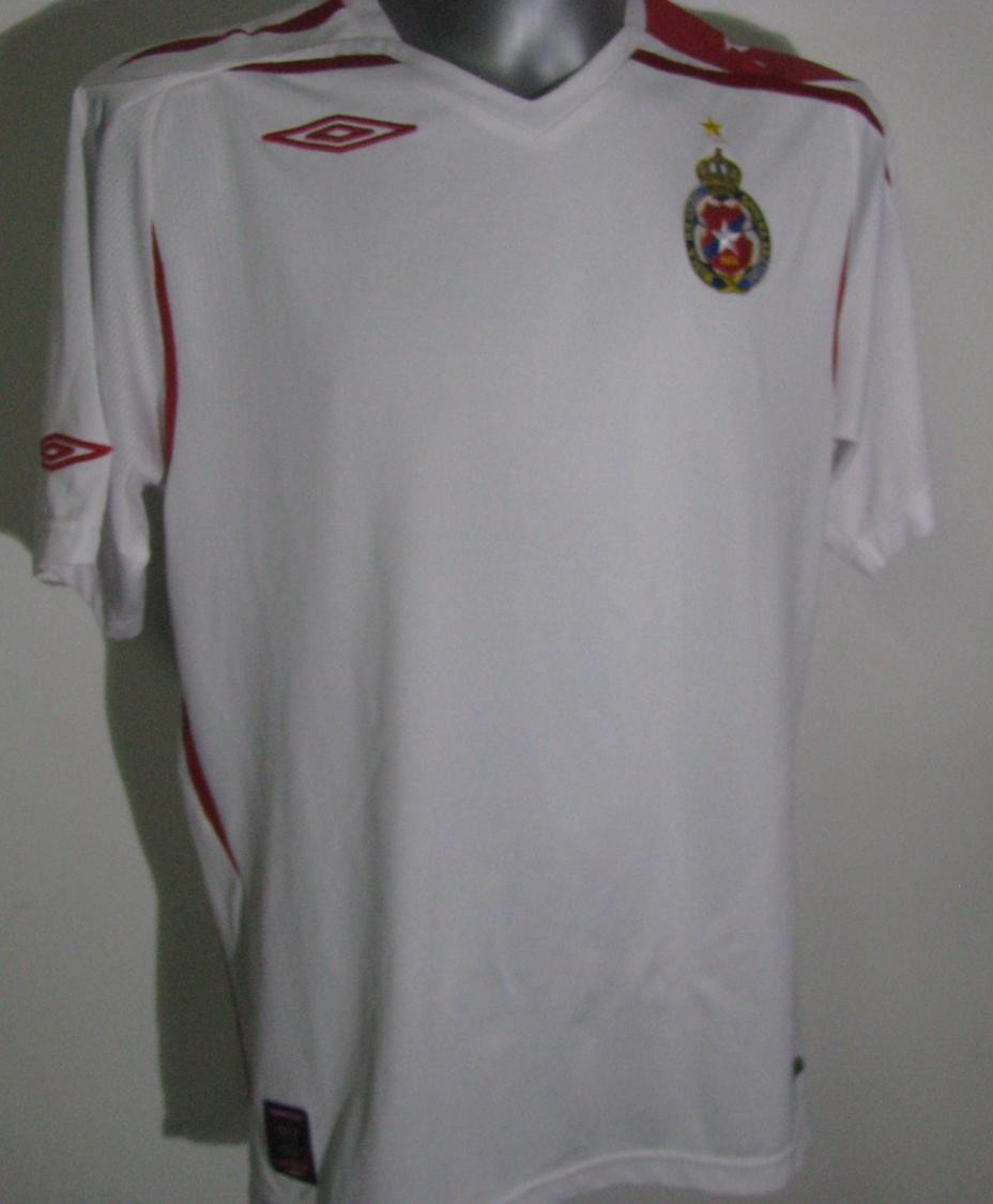 maillot de wisła kraków exterieur 2009-2010 rétro