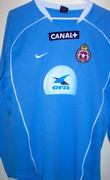 maillot de wisła kraków gardien 2002-2003 rétro