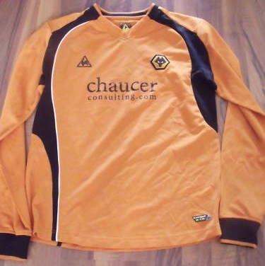 maillot de wolverhampton wanderers domicile 2008-2009 pas cher