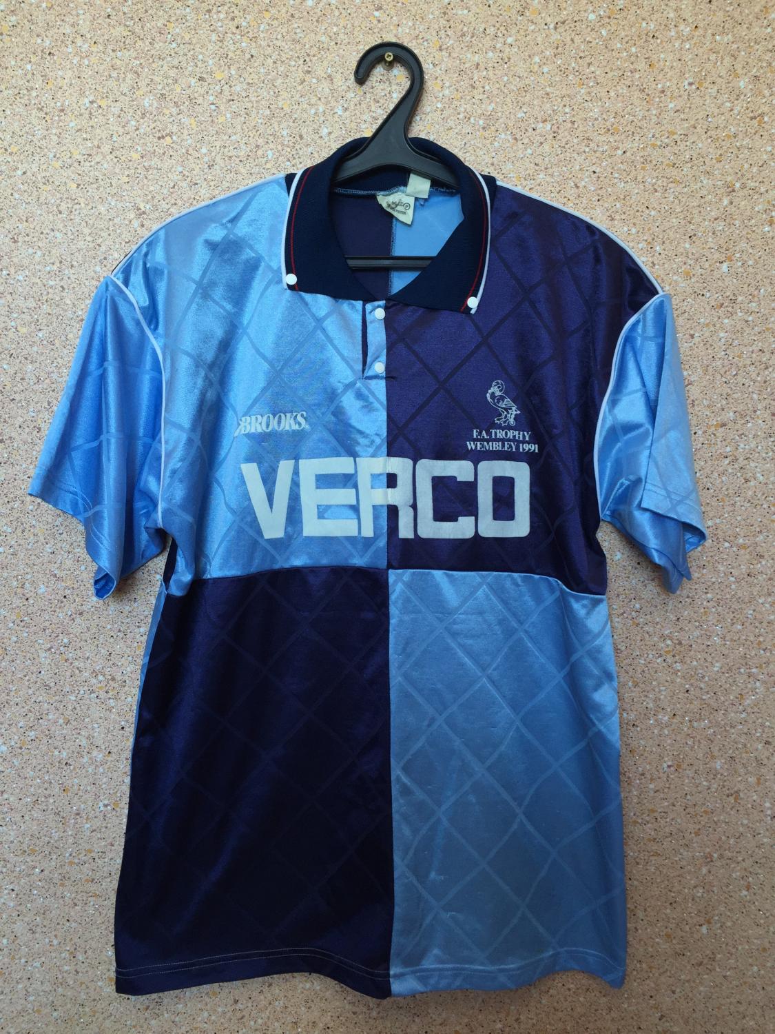 maillot de wycombe wanderers domicile 1990-1992 pas cher