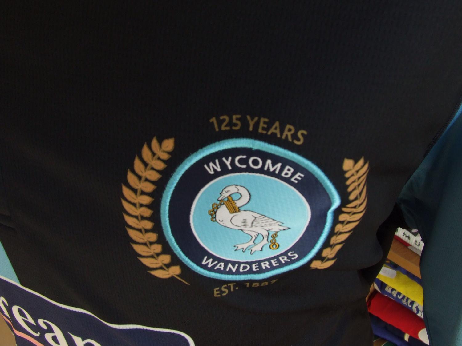 maillot de wycombe wanderers particulier 2012 rétro