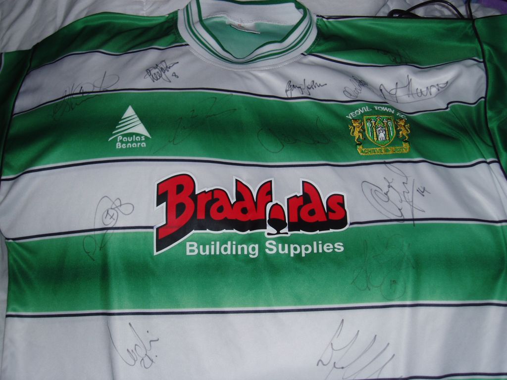 maillot de yeovil town domicile 2005-2007 rétro