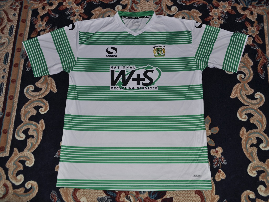 maillot de yeovil town domicile 2014-2015 rétro