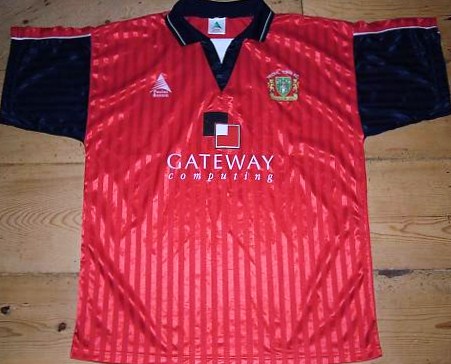 maillot de yeovil town exterieur 1999-2000 rétro