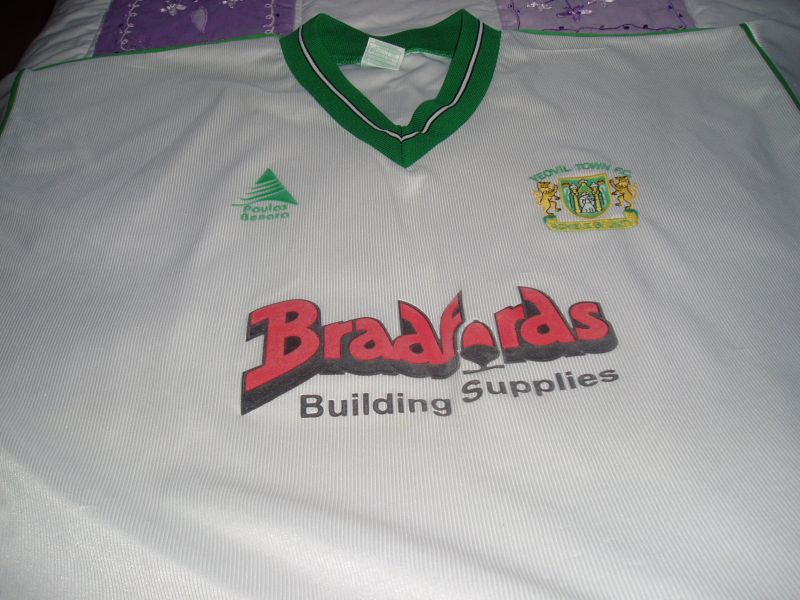 maillot de yeovil town exterieur 2002-2003 rétro