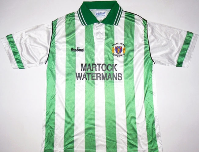 maillot de yeovil town particulier 1993-1994 rétro