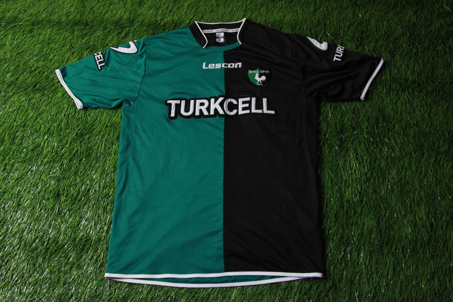 maillot denizlispor domicile 2009-2010 rétro