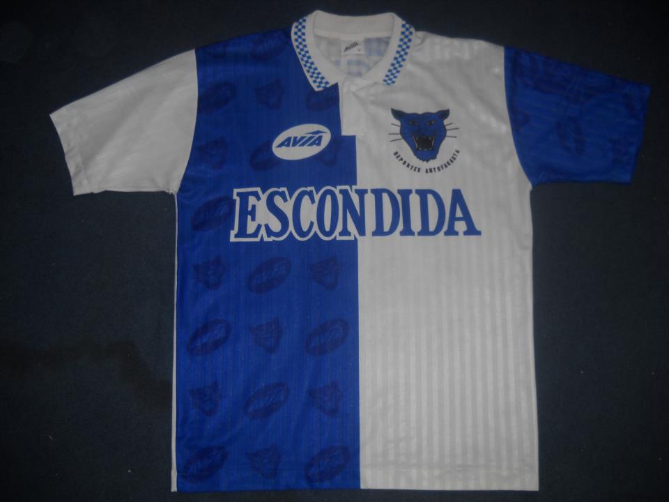 maillot deportes antofagasta domicile 1995 rétro