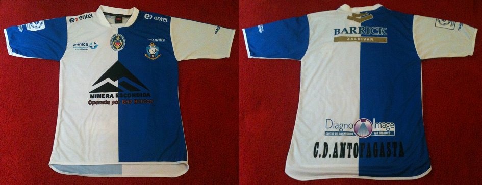 maillot deportes antofagasta domicile 2011 rétro