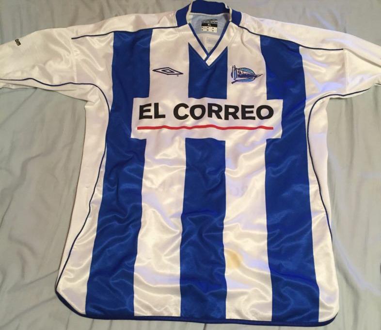 maillot deportivo alavés domicile 2004-2005 pas cher