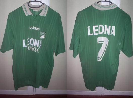 maillot deportivo cali domicile 1996 rétro