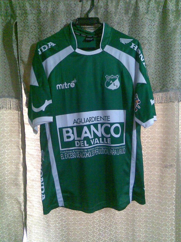 maillot deportivo cali domicile 2010-2011 rétro