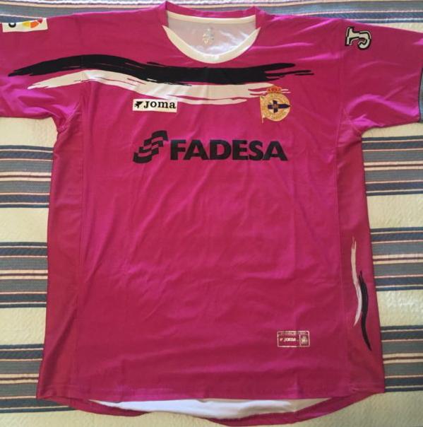 maillot deportivo la corogne exterieur 2006-2007 pas cher