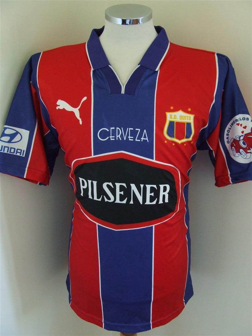 maillot deportivo quito domicile 2002 rétro