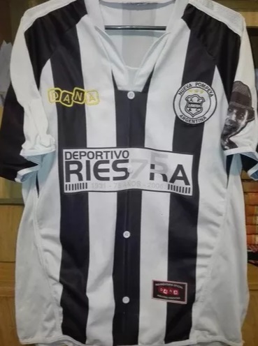 maillot deportivo riestra particulier 2006 rétro