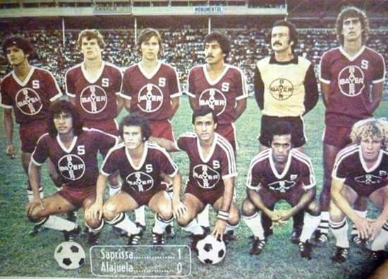 maillot deportivo saprissa réplique 1981-1982 rétro