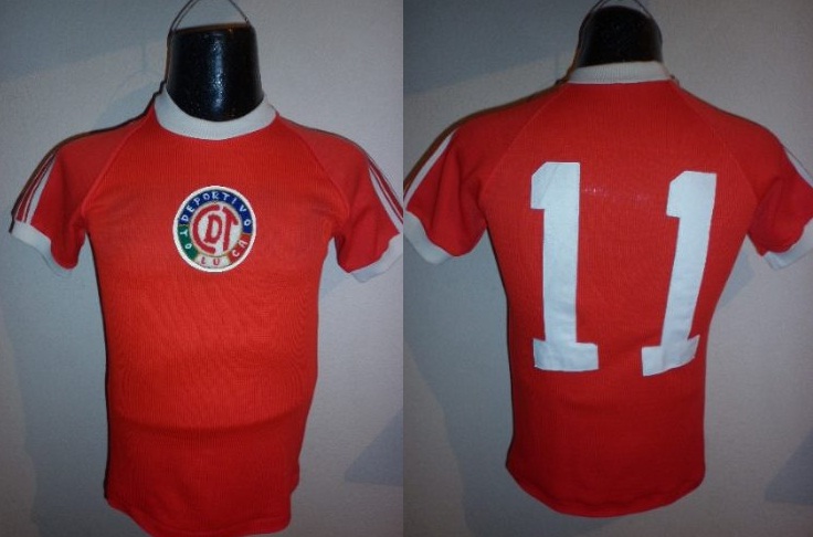 maillot deportivo toluca domicile 1970 rétro