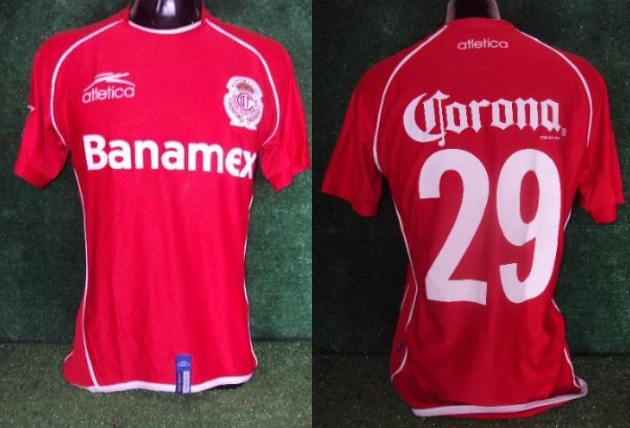 maillot deportivo toluca domicile 2005-2006 pas cher
