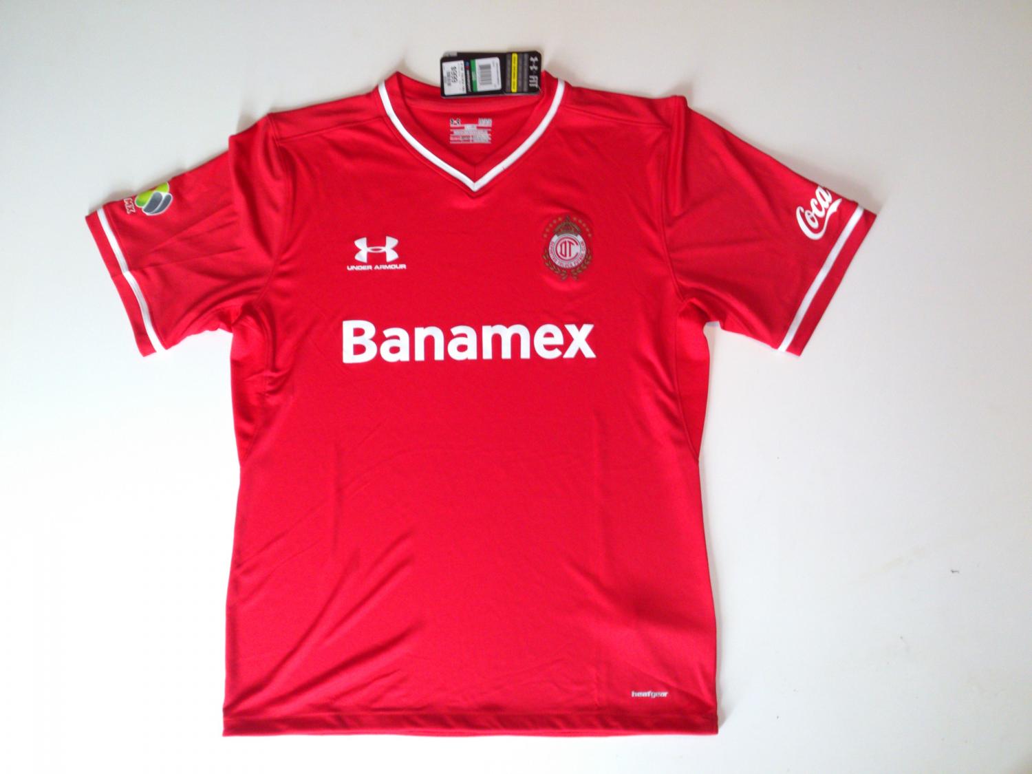 maillot deportivo toluca domicile 2013-2014 rétro