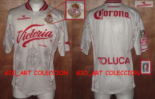 maillot deportivo toluca exterieur 1998 pas cher