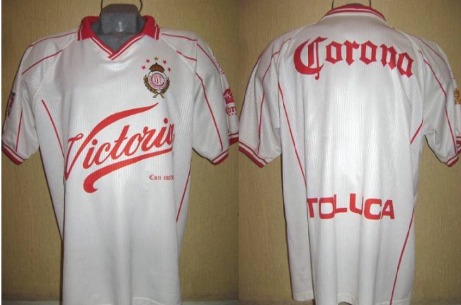 maillot deportivo toluca exterieur 1999 pas cher