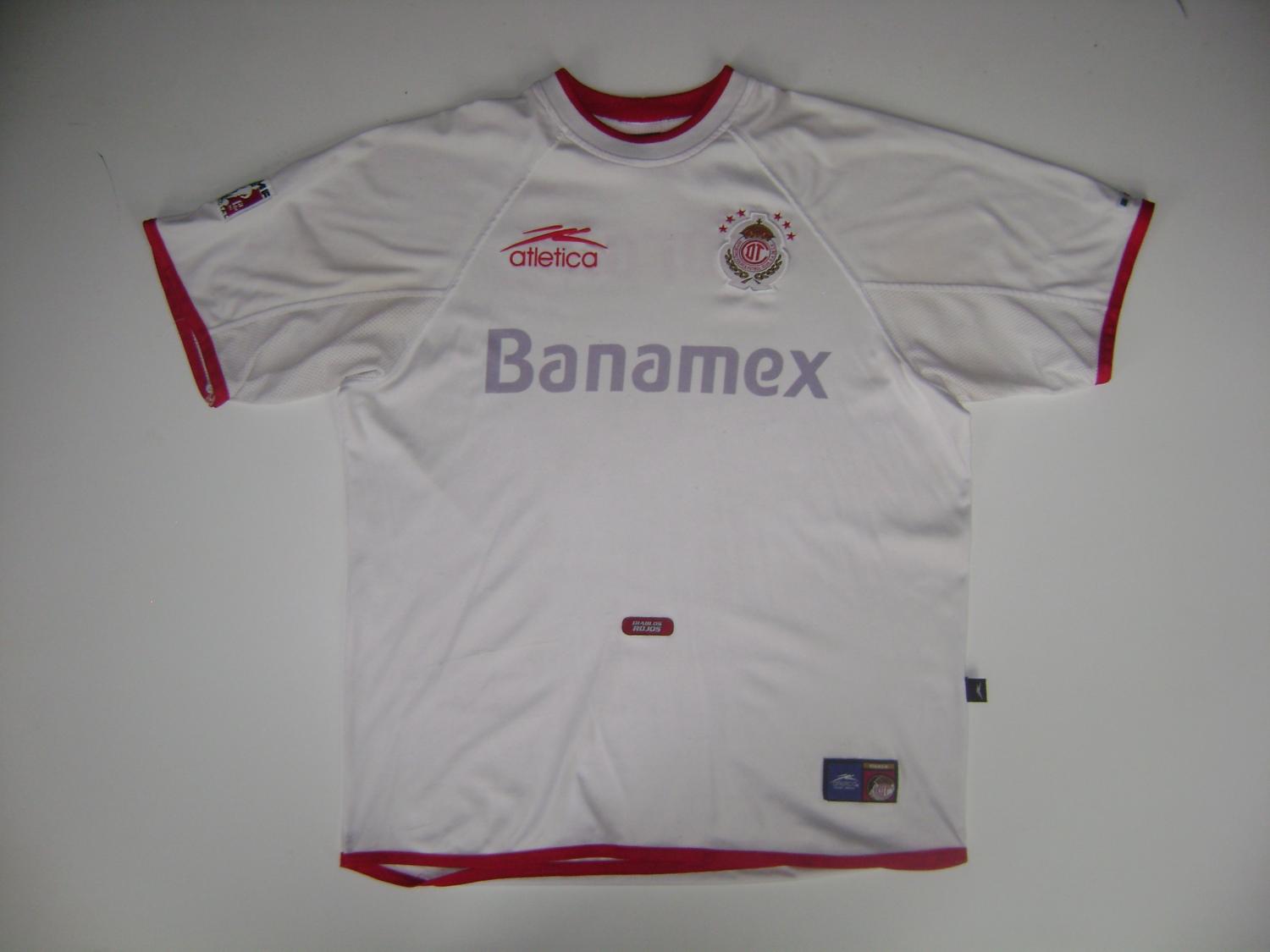 maillot deportivo toluca exterieur 2001-2002 pas cher
