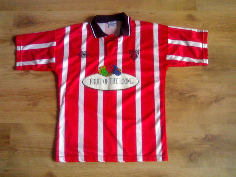 maillot derry city fc domicile 1996-1997 rétro