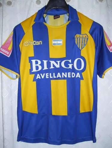 maillot dock sud domicile 2007-2008 rétro