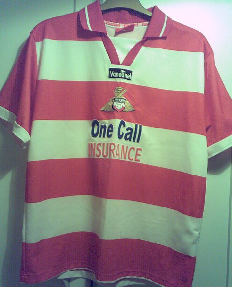 maillot doncaster rovers fc domicile 2001-2002 pas cher