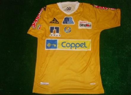 maillot dorados de sinaloa third 2009-2010 rétro