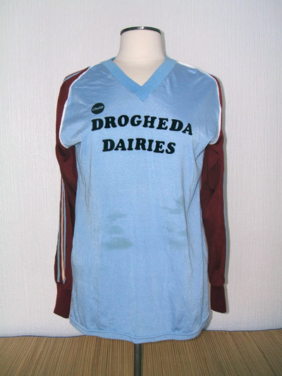 maillot drogheda united domicile 1983-1984 rétro