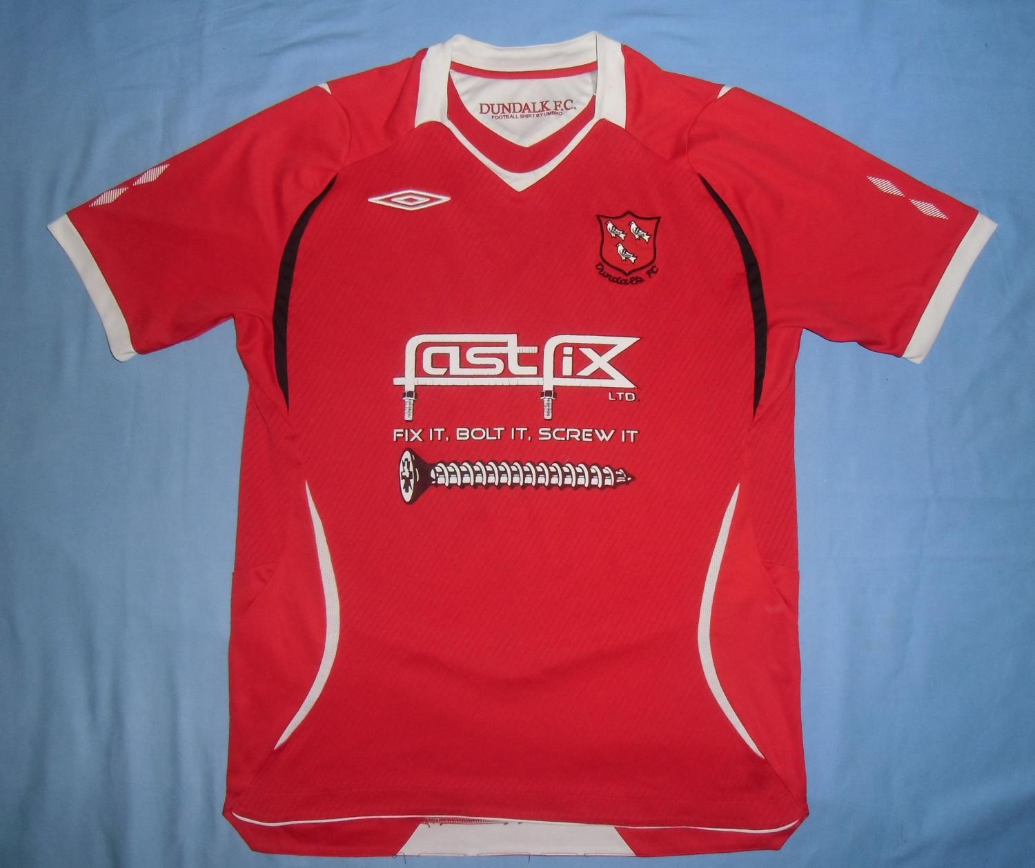 maillot dundalk fc exterieur 2010-2011 rétro