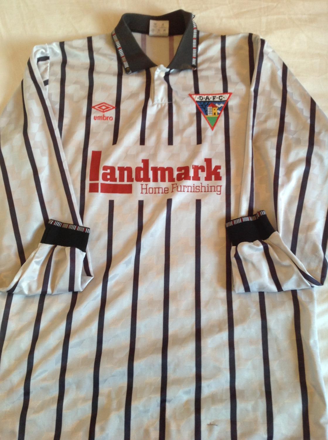 maillot dunfermline athletic domicile 1990-1991 rétro