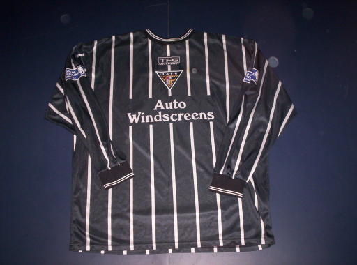 maillot dunfermline athletic domicile 2000-2001 rétro