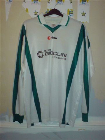 maillot dyskobolia grodzisk wielkopolski domicile 2003-2004 pas cher