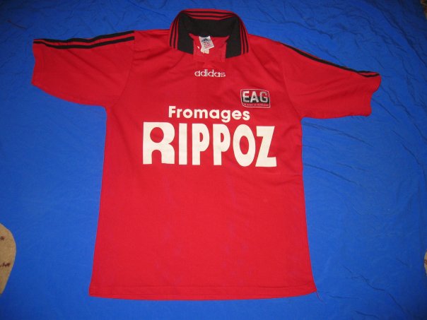 maillot ea guingamp domicile 1995-1996 pas cher