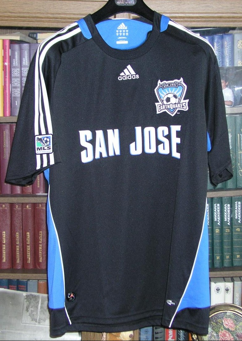 maillot earthquakes de san josé domicile 2008 rétro