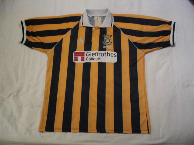 maillot east fife domicile 2003-2004 rétro