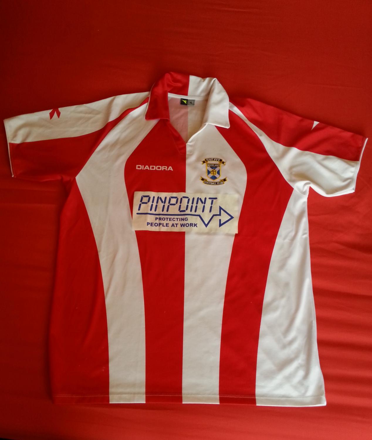 maillot east fife exterieur 2007-2008 rétro