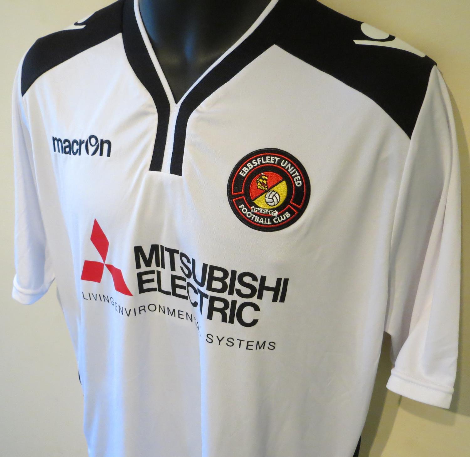 maillot ebbsfleet united exterieur 2014-2015 rétro